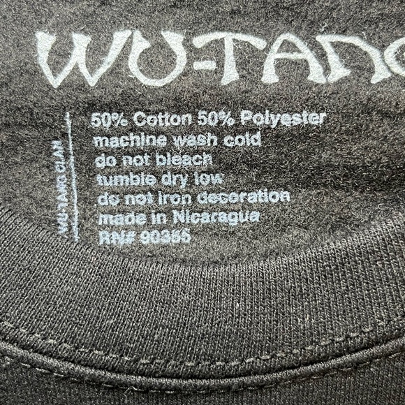 NWT-Graphic Sweathshirt Longsleeve Wutang Clan Unisex Sex Size: Medium - Picture 6 of 7